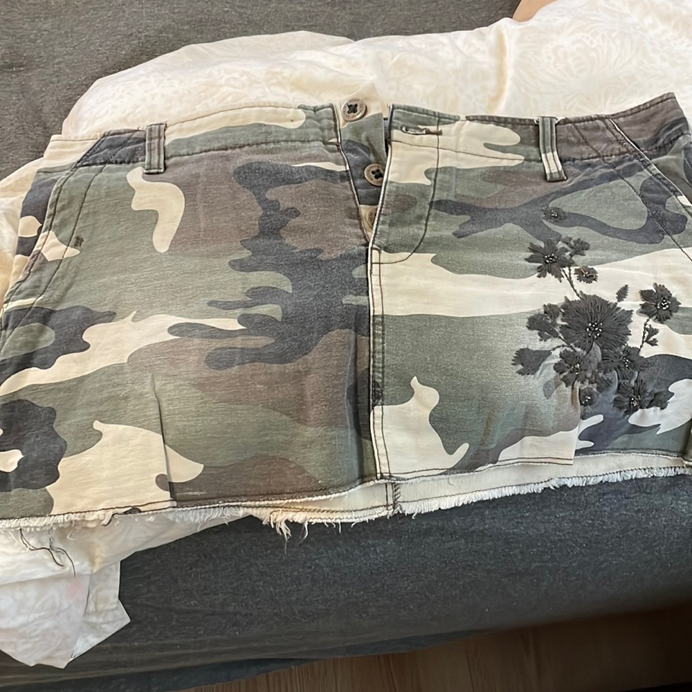 Camo mini skirt Roxy brand